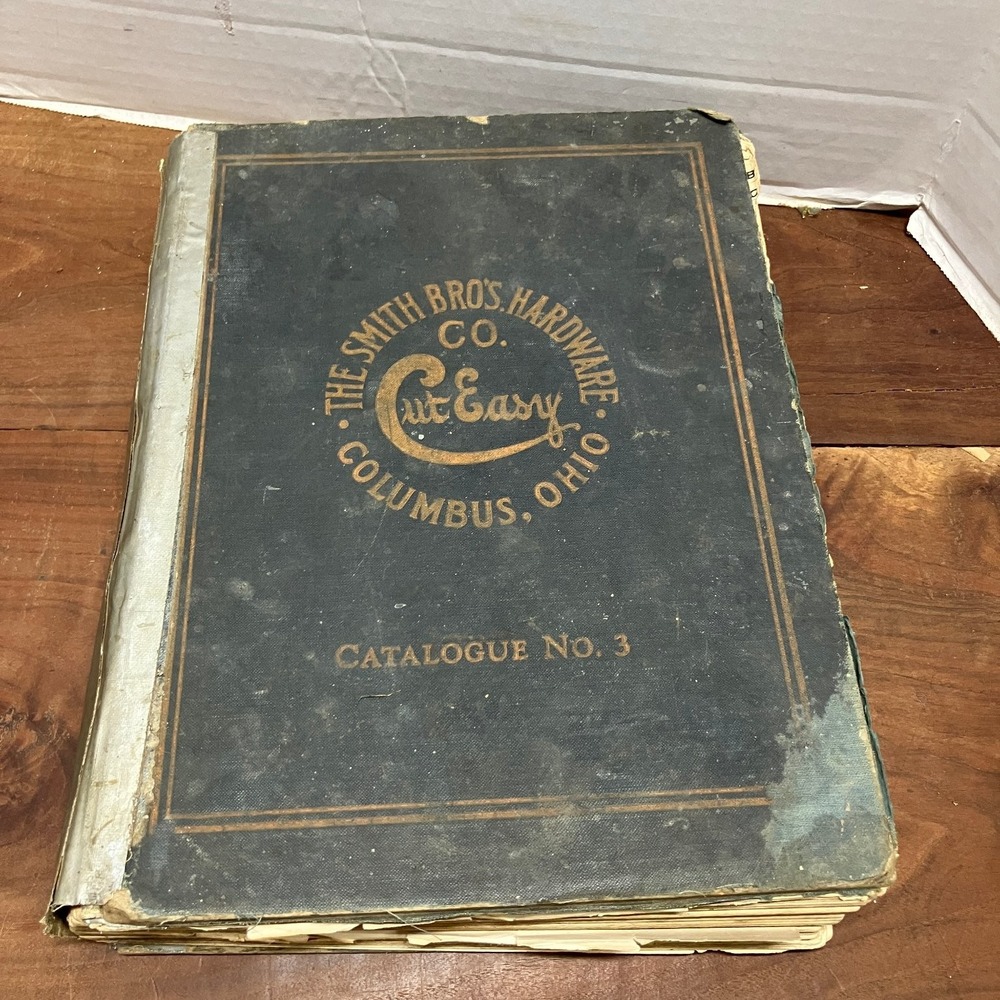 Smith Bros Hardware Co. Catalogue No. 3 Columbus Ohio Vintage 1920s Illustrated